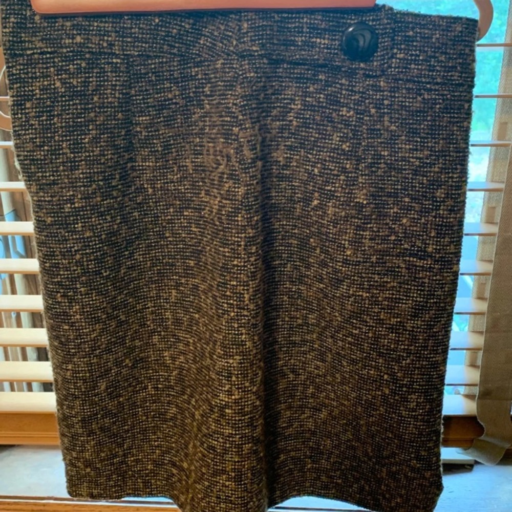 Walter Brown Tweed Skirt